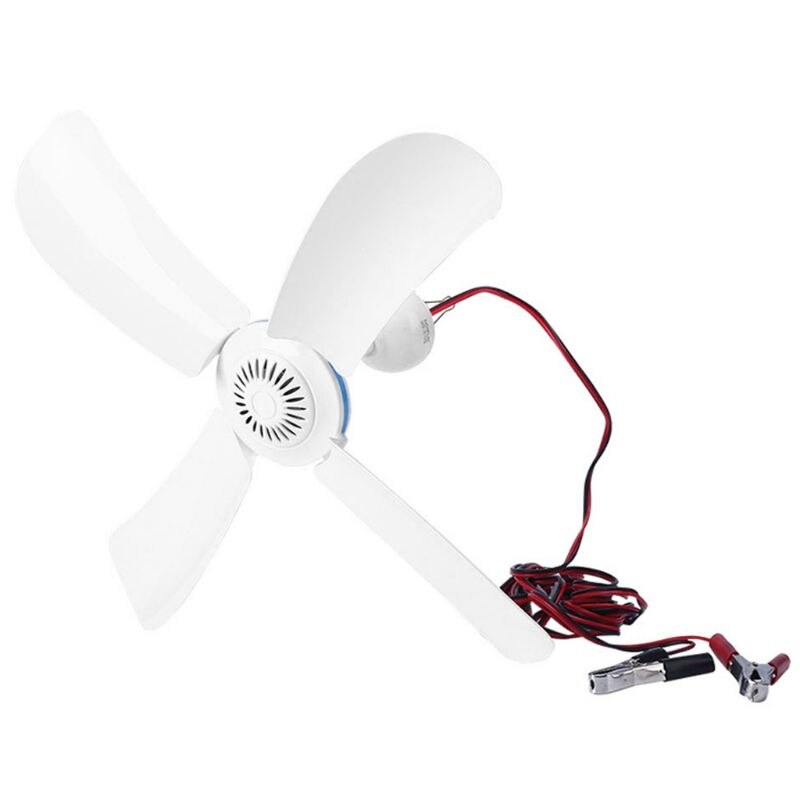 12V Battery Powered Ceiling Fan 16” 31.5” Hanging Camping Tent Hanger Fan for Outdoor Barbecue Home Dormitory Picnic: 420mm