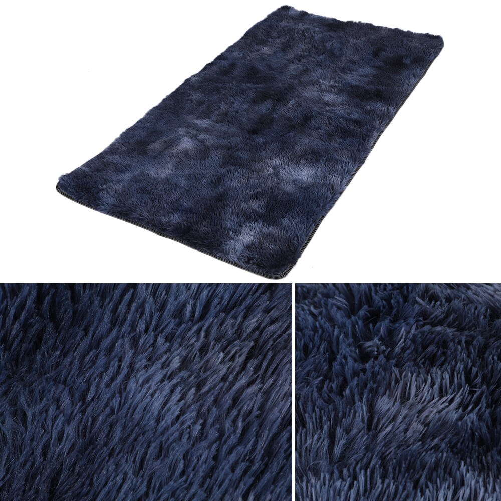 Tapis en peluche enfants lit chambre tapis de sol moelleux fenêtre chevet décor à la maison tapis doux velours tapis dégradé solide tapis: G302050A