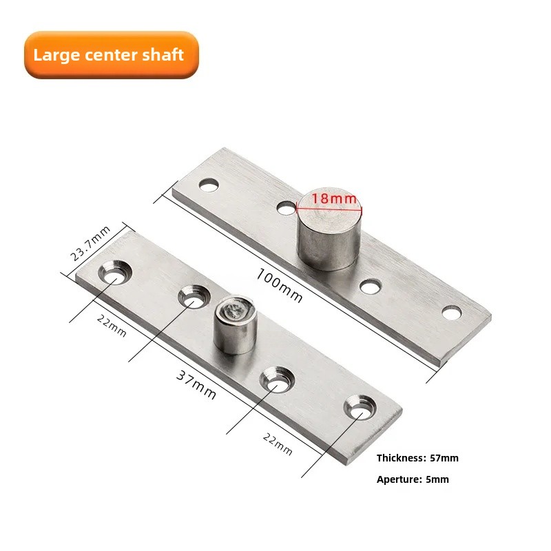 Stainless Steel 360 Degree Rotating Hinge Wooden Door Upper And Lower Hinge Earth Hinge Positioner Invisible Dark Secret Door Hi: Blue