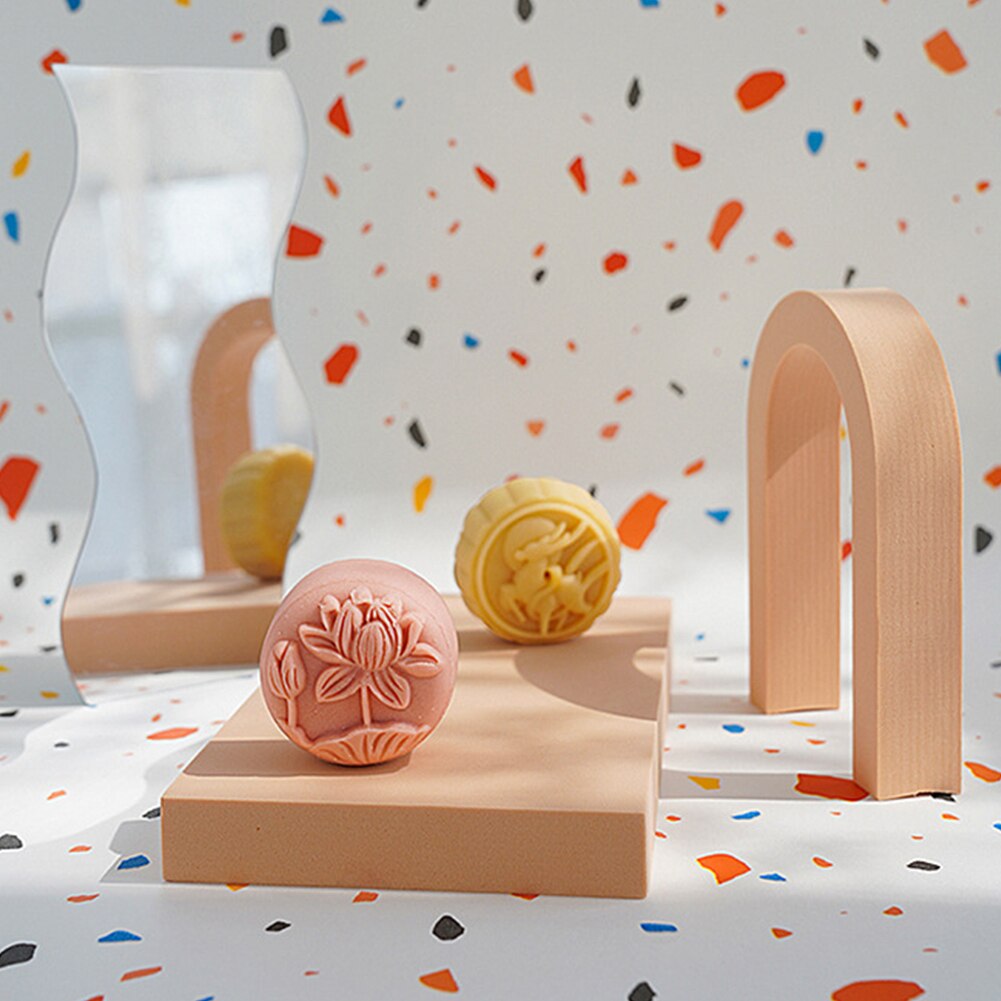 Cube Photo Props INS 3D Ornaments Jewelry Shooting Cosmetics Posing Beauty Ornaments Photography Background Props