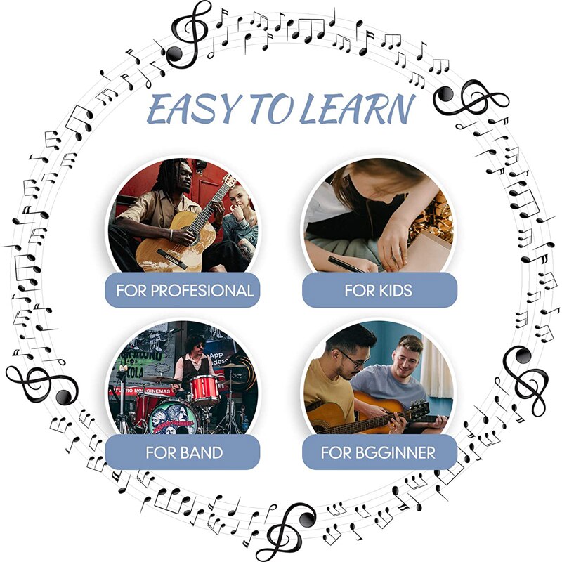 8 Keys Mini Kalimba Exquisite Finger Thumb Piano Marimba Musical Teclado Instruments Acrylic Handheld Keyboard Pocket Carlimba