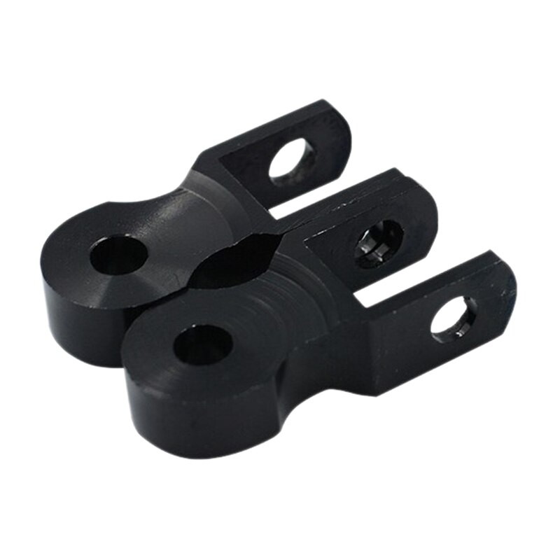2 Large Aluminum Motorcycle Motorcycle Off-Road Vehicle Shock Absorber Height Extender Suspension Lifter Black