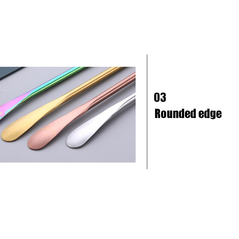 Korean Style Long Handle Mixing Spoon 304 Stainless Steel Wine Coffee Stirring Spoon Stirring Rod BJStore