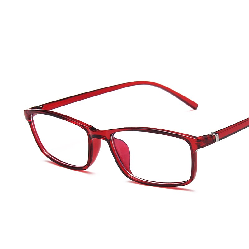 Lunettes Anti-lumière bleu rayon, Protection contre la Fatigue, blocage des yeux, rayonnement carré, ordinateur,: Full wine red