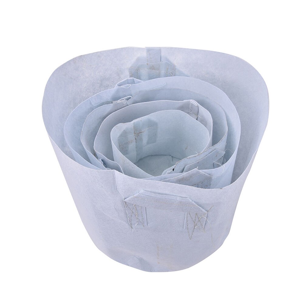 2/3/5/7/17 liter stoff vokse poser pustende pottemaker planter råtne posere beholder plante smarte pottemaker med håndtak hageartikler