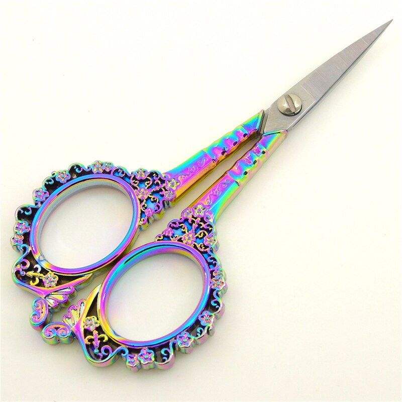 Stainless Steel Vintage Scissors Sewing Fabric Emb... – Vicedeal