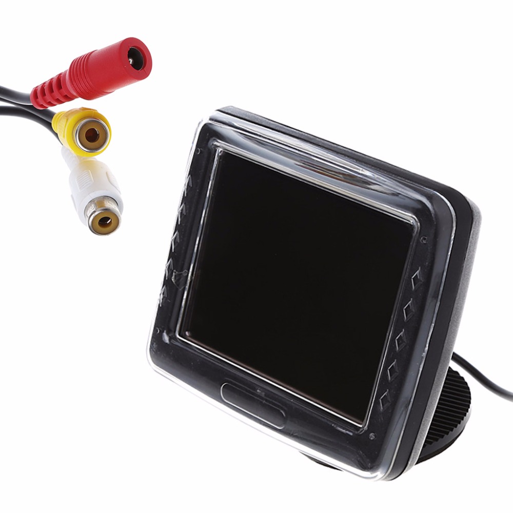 Mini 3.5 inch Digitale TFT Lcd-scherm Kleur Monitor DVR Achteruitrijcamera voor Auto G6KC