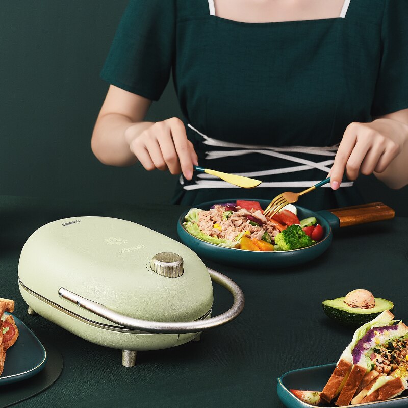 Electric Waffles Machine Iron Sandwich Maker Machine Bubble Egg Cake Oven Breakfast 220V