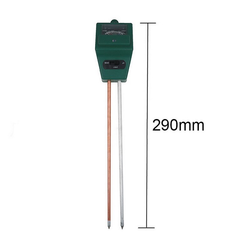 3 IN 1 Digital Soil Moisture Sunlight PH Meter Tester for Plants Flowers Acidity Moisture Measurement Garden Tools Soil water: 1