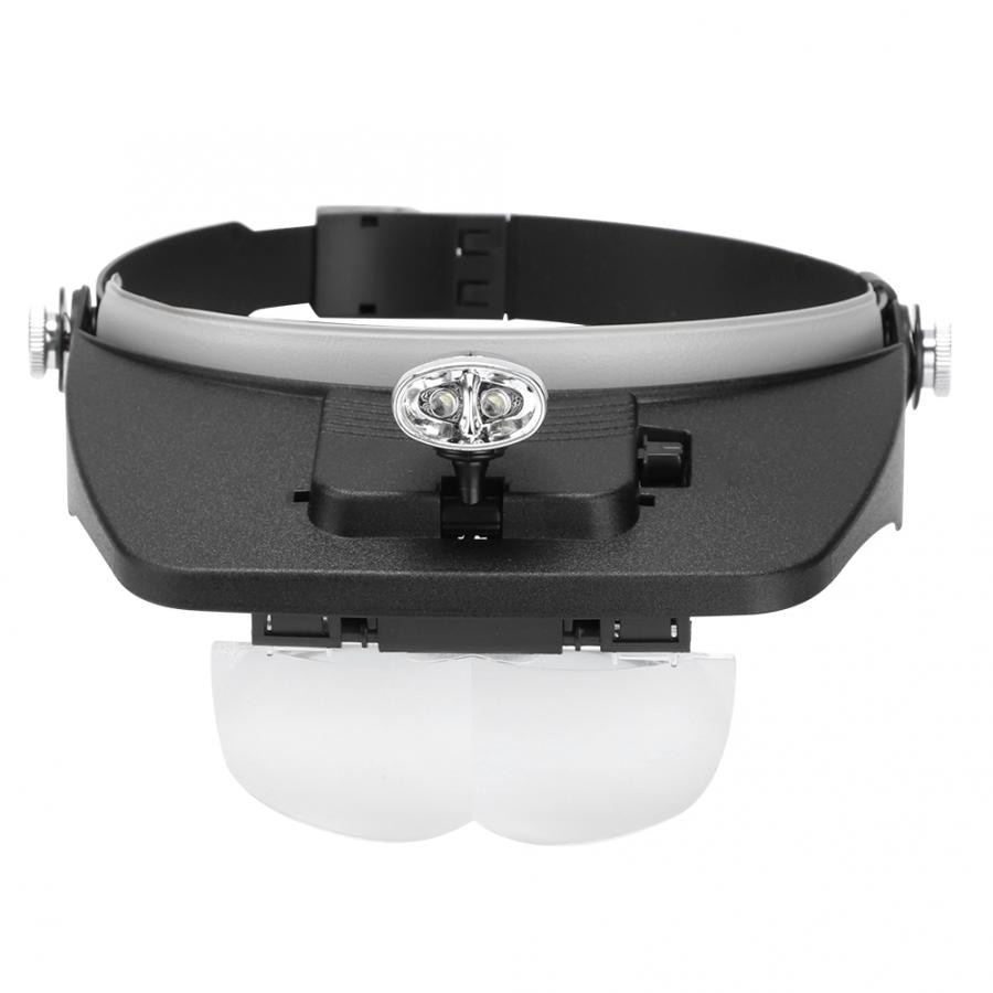 Lupa de apicultura LED, lentes de espejo con aumento para Apicultura en movimiento y Apicultura