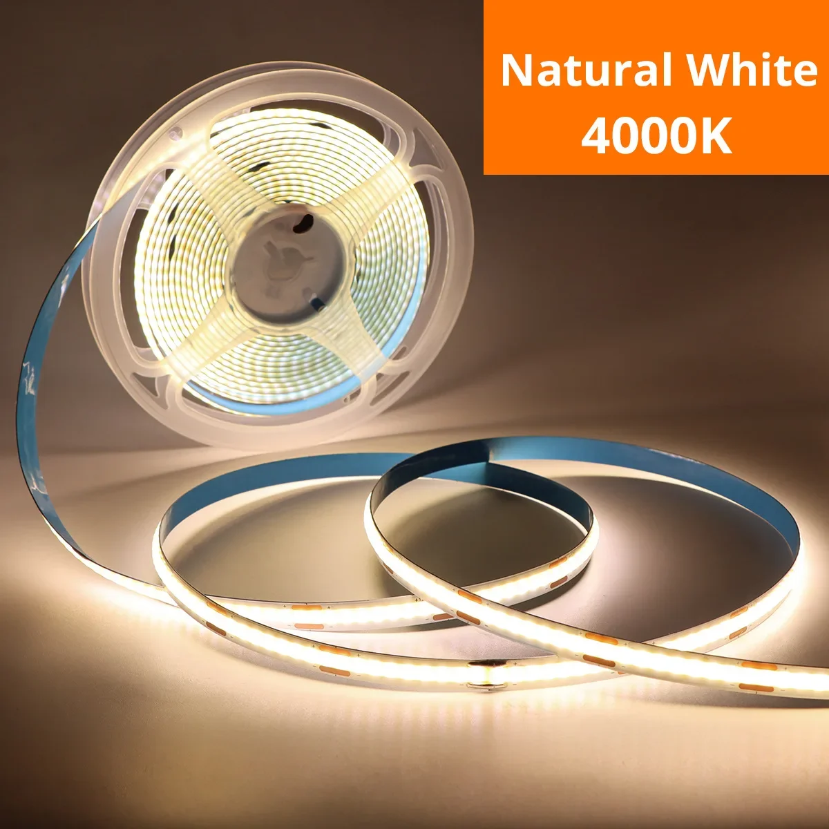 Usb 5v cob led-stripelys berøringssensorbryter dimbar diodelys for hjemmet julelys hjem rom festdekor: Blå / 11-15w
