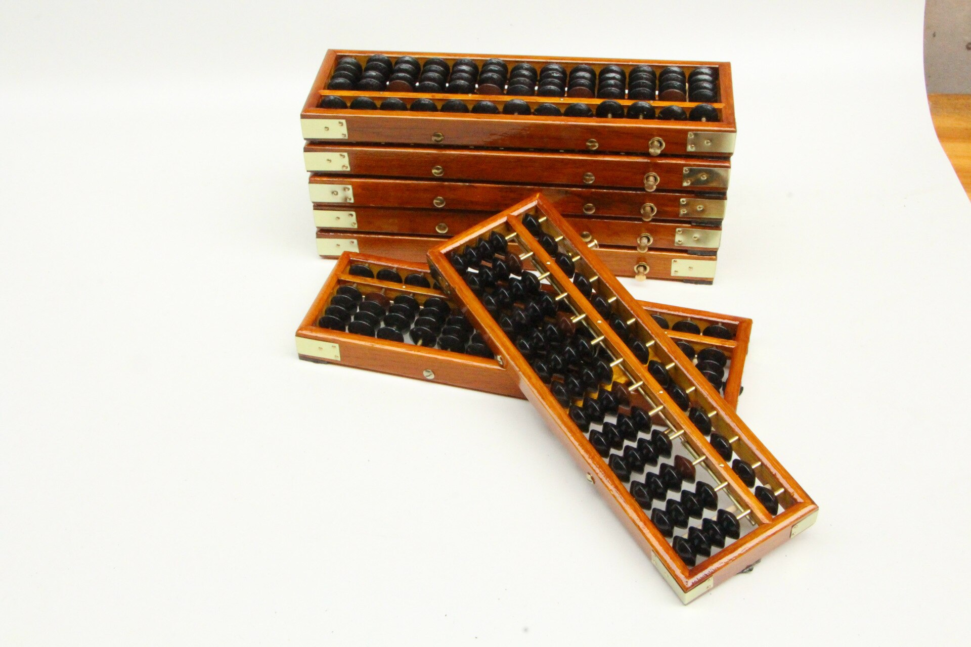 13 kolom 5 Parel kinderen Mentale Rekenen Soroban Abacus Student Hout Chinese Abacus Kids Computing Apparatuur Math Tool Speelgoed