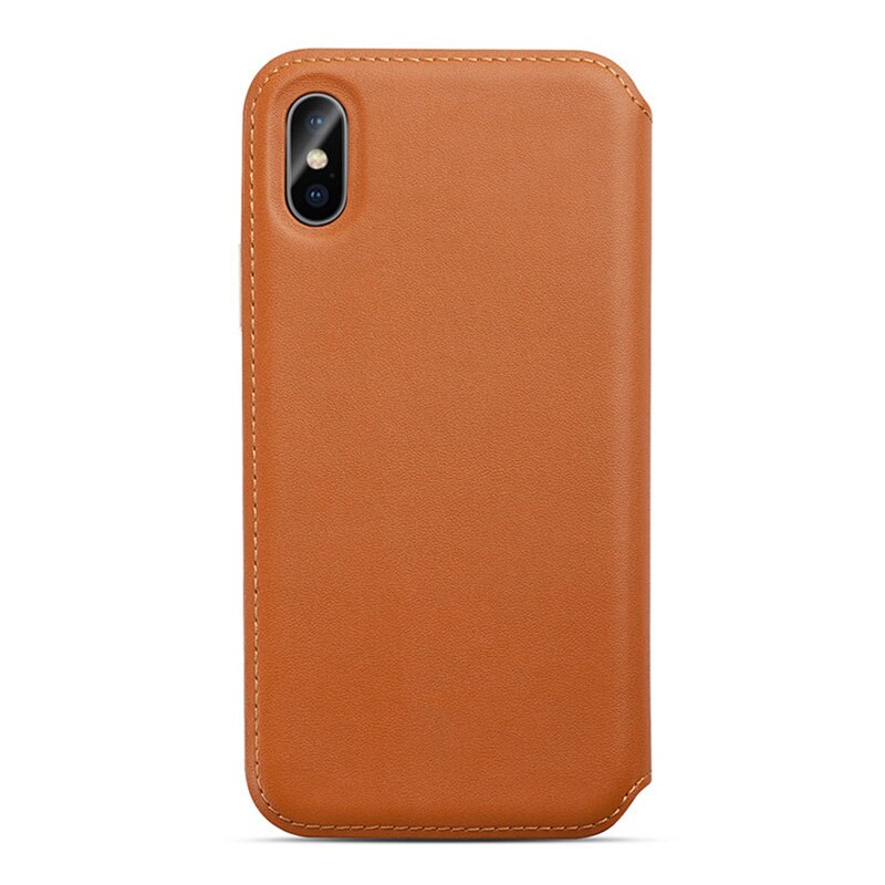 Echtem Leder Folio Fall für IPhone X XS MAX 11 pro max Echt Leder Folio Telefon Abdeckung für IPhone 11/11 pro Nette Abdeckung: for iphone XS MAX / Gold