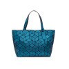 2022 einzelne schultertaschen im europäischen und amerikanischen retro-rhombus-design, geometrische gitter-schultertasche für: Blau