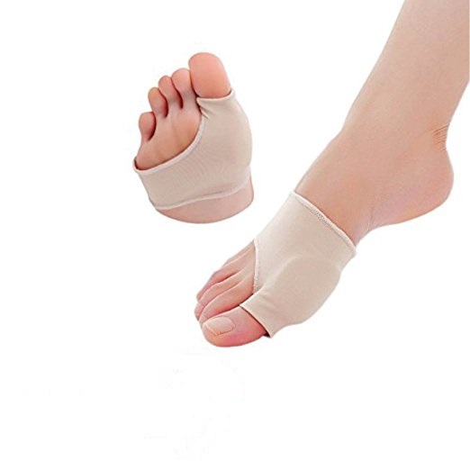 Aptoco 2 Stck Ballen Korrektor Gel Pad strecken Nylon Hallux Valgus Schutz Schutz Zehe Separator Orthopädische Liefert