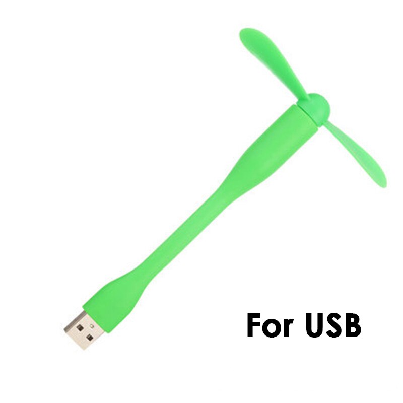 5x Mini USB-Lüfter Type-C - Tragbare Handy-Lüfter Für Unterwegs & Reisen