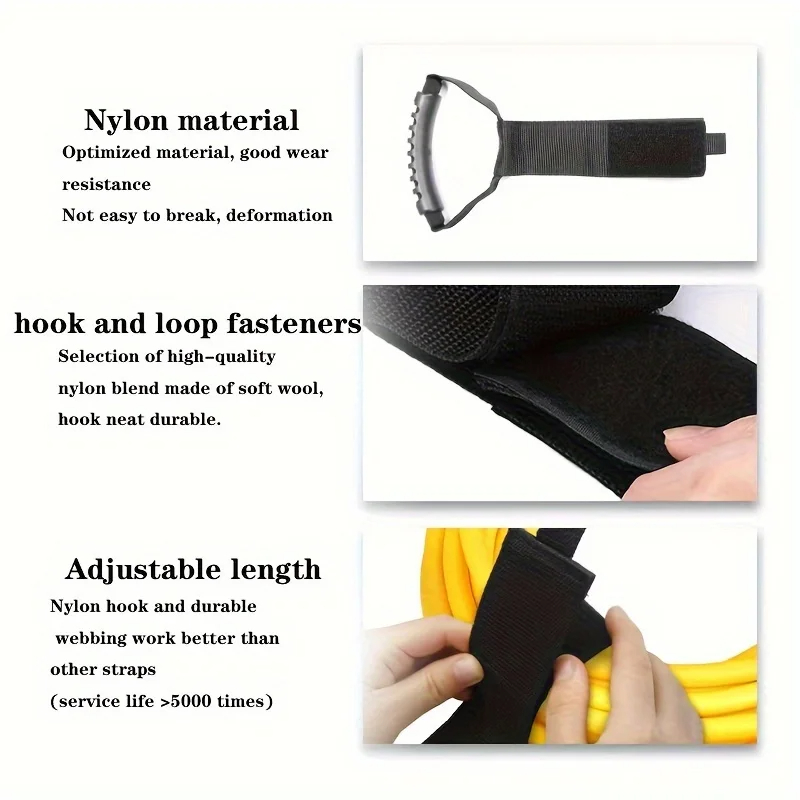 Easy Carry Verlengsnoer Houder Heavy Duty Opbergriemen Heavy Haak Lus Koord Draagriem Hanger Organizer Met Handvat