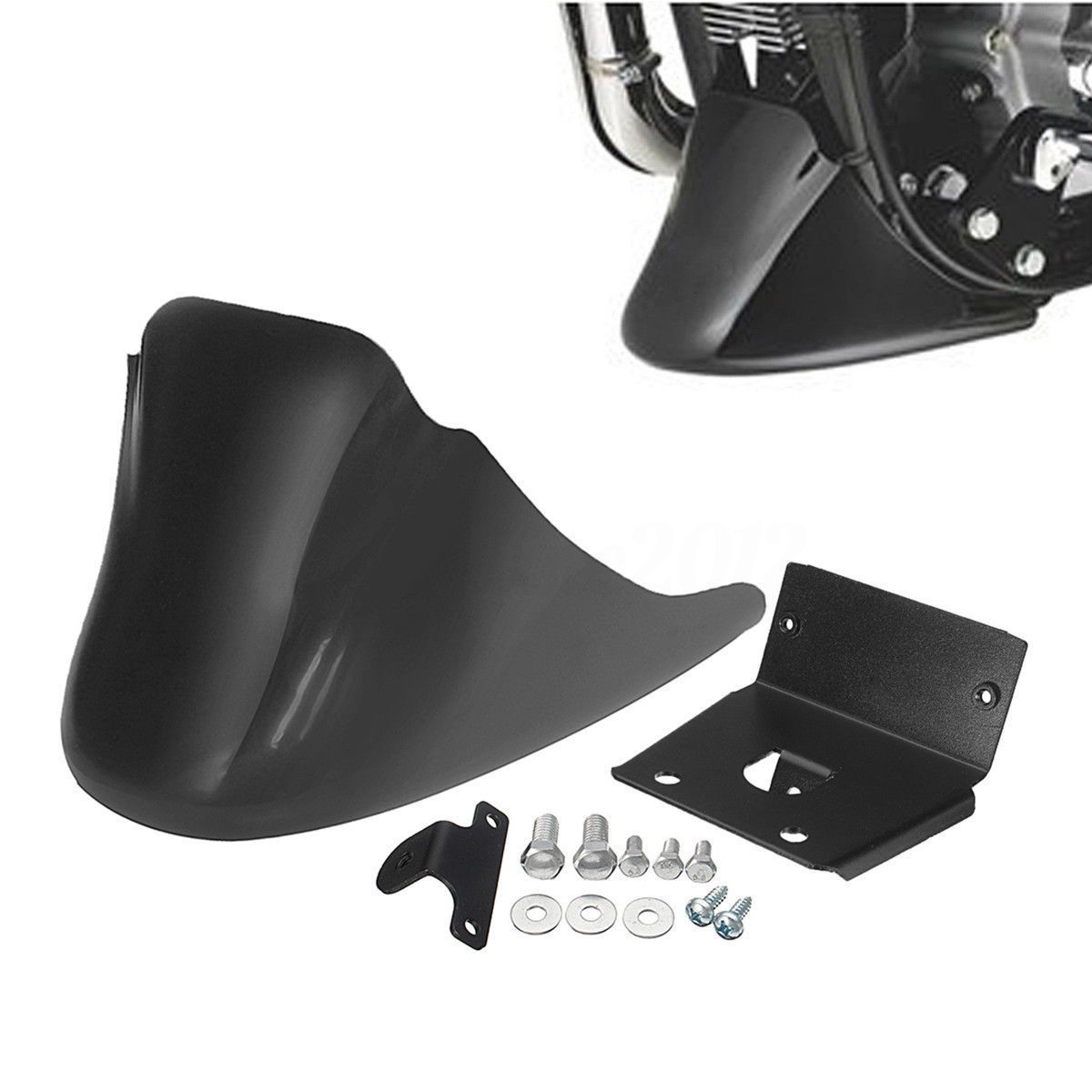 Motorsykkel hakekledning front spoiler nedre hjulskjerm til harley sportster 883 1200 xl ' 04- ' 19 motorsykler