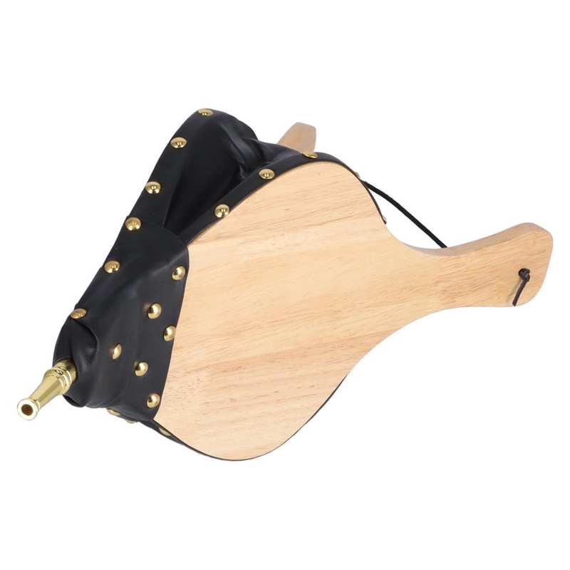 Fireplace Wooden Blower Portable Wood Safe Easy To Use Fireplace Bellows for Grill Chimney