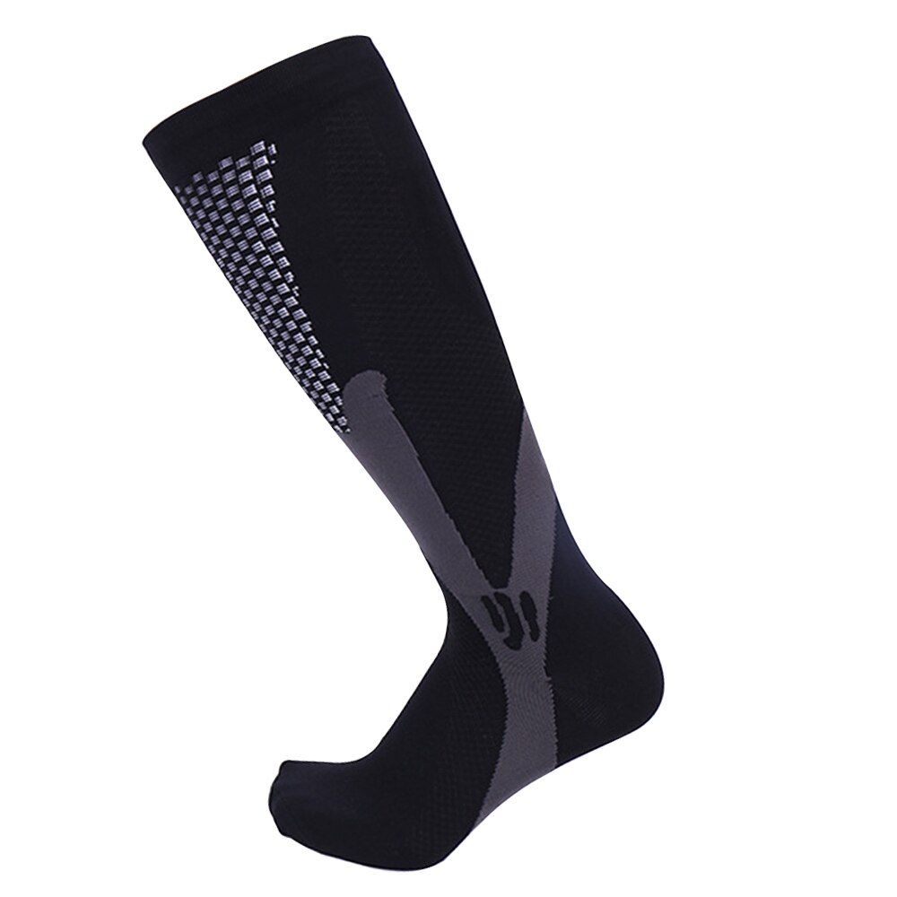 Compression Socks Adult Sports Socks Machine Washable Anti Fatigue Protect Ankles Sports Socks Highly Breathable Fast-drying