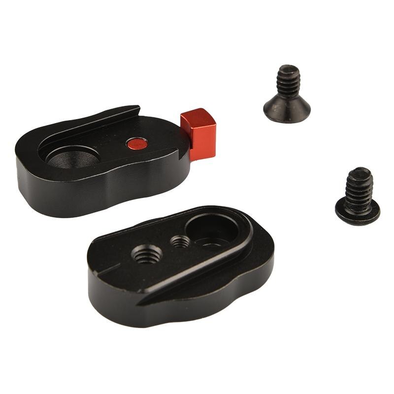 Mini-feldmonitor-schnellwechselplatte für lcd-monitor, magic arm, led-licht, kamera, camcorder, stativ, einbeinstativ