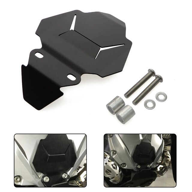 For BMW R1200Gs LC R 1200 Gsa LC R1200R LC R1200Rt LC Front Engine Housing Protection (Silver)