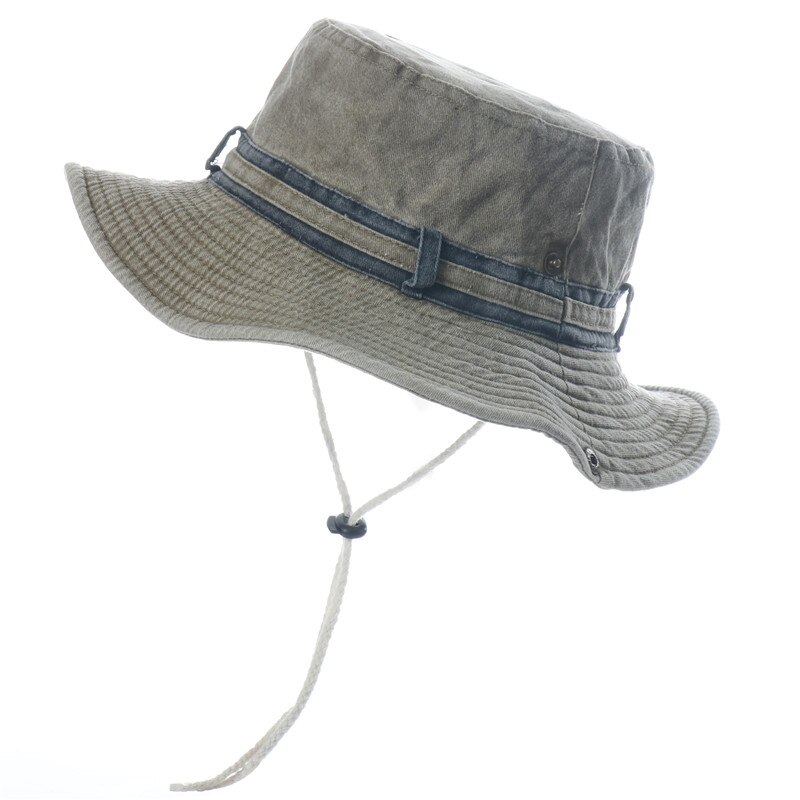 Camoland Zomer Uv Bescherming Zon Hoeden Voor Vrouwen Mannen Katoen Brede Rand Emmer Hoeden Mannelijke Outdoor Wandelen Vissen Hoeden