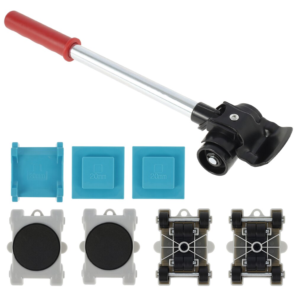 Heavy Furniture Wheels Mover Set Shifter Furniture Lifter Transport Tools with Universal Wheel Stuffs Moving Roller