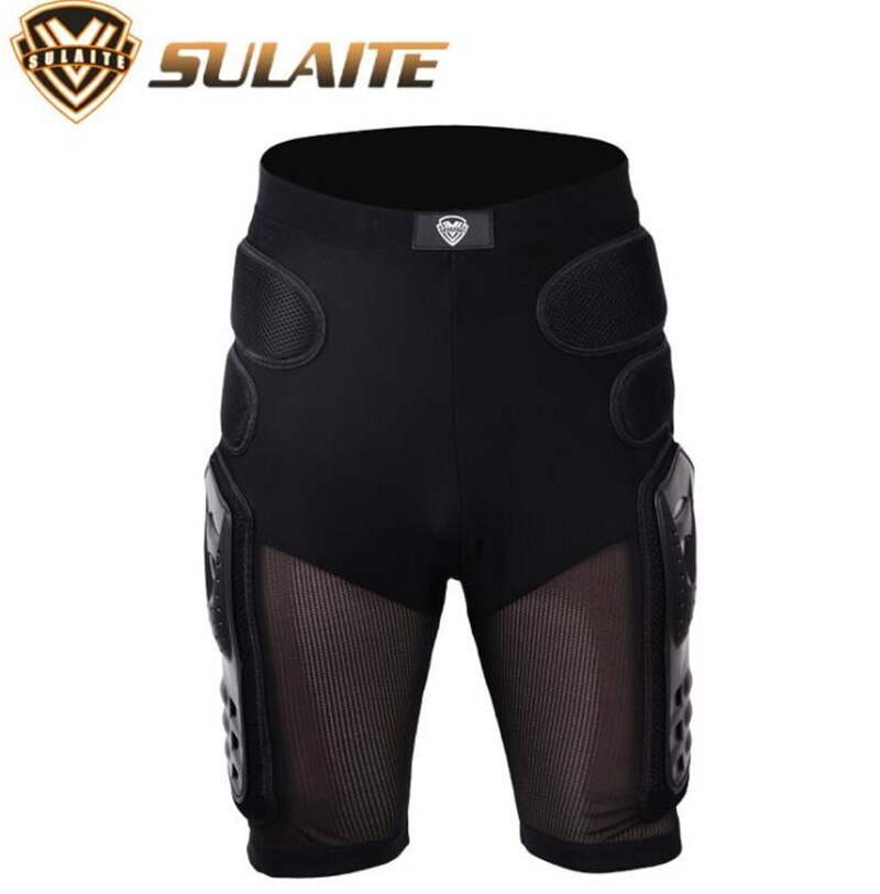 SULAITE spodnie motocyklowe długie zbroje motocyklowe spodnie motocrossowe łyżwiarstwo kolarstwo sprzęt ochronny Motocross Hip Protector