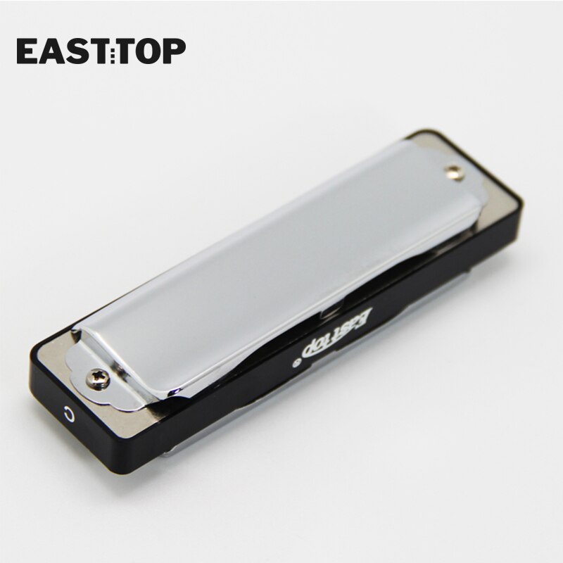 EASTTOP T004 10 hole advanced metal blues harmonica