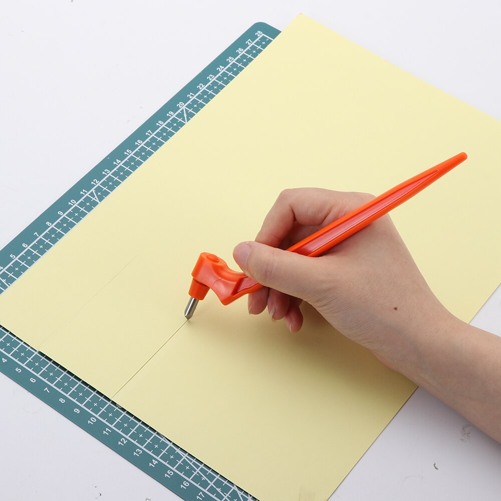 Diy Art Craft Snijgereedschap 360 Rotary Paper Jam Patroon Carving Mes Decoupage Sculptuur Graveren Cutter Grafische Tool