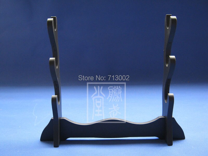 Handmade 3 layer sword stand Black High Density Board For sword Katana falchion glaive Blade Broadsword