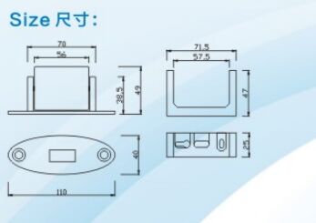 Automatische deur systeem accessoire passieve infrarood sensor gebruikt in swing deur draaideur