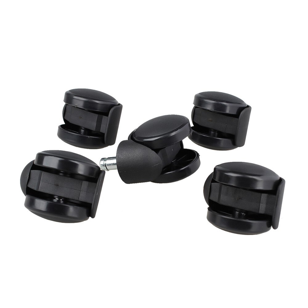 5pcs Replacement Office Chair Swivel Caster Wheels Office Roller Caster Wheels Computer Chair Swivel Caster Office Chair Casters