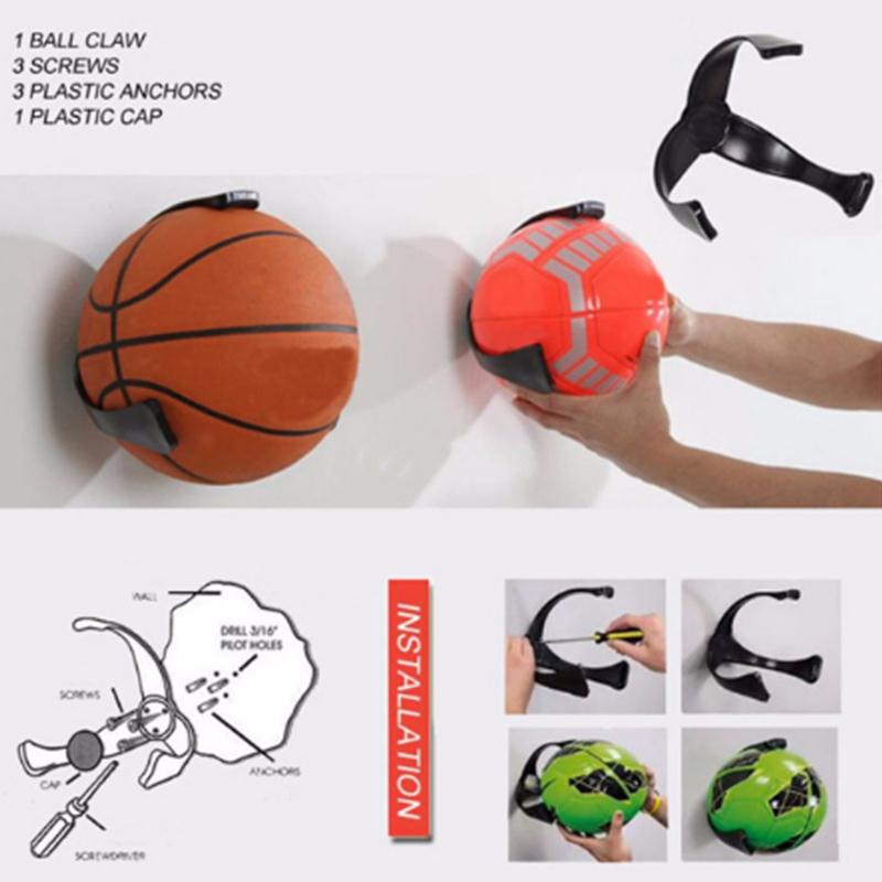 STOOG-soporte para balón de baloncesto, garra de p – Grandado