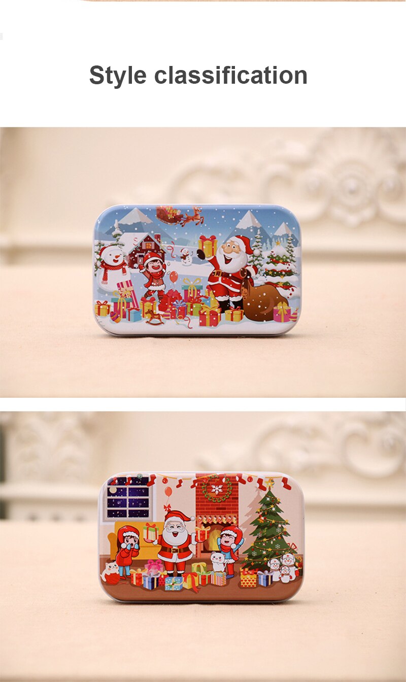 60 Pieces Wooden Puzzle Toy Christmas Santa Jigsaw Puzzle Game Kids Baby Educational Toy Learning Toys Christmas