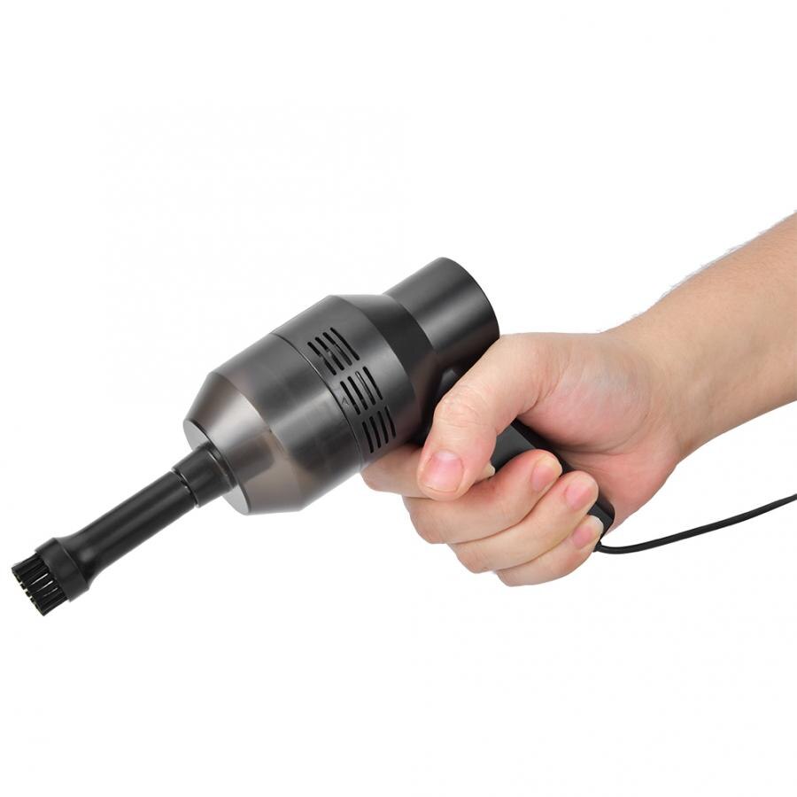 USB Power Supply Dust Collector Cleaner with Cleaning Brush and Flat Suction nozzle for Camera Lens Computer Cleaning Tool