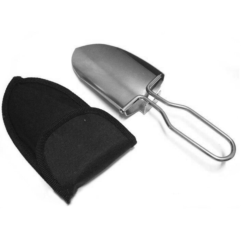 Mini Stainless Steel Garden Tool Foldable Shovel For Camping Gardening Mini Shovel