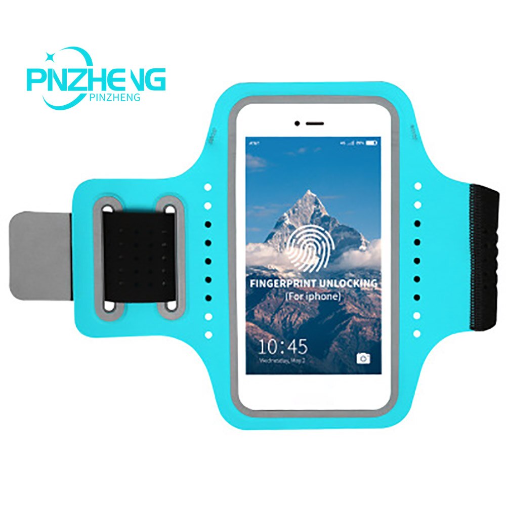 pinzheng 4.7-6.5 inch Armband Phone Case for iPhone 11 11 pro Max X XR 7 8 Plus Samsun Breathable Mobile Phone Running Armband