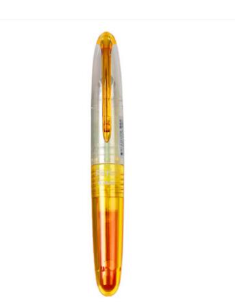 1PC transparent calligraphy pen and ink, Pilot DIY filofax drawing graffiti pens, planner pen: orange