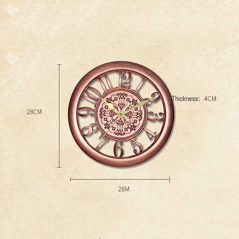 AC86 -Wall Clock Saat Clock Clock de Pared Wall Saati Vintage Digital Wall Clocks Clock de Wall Wall Watch Horloge wall Quartz