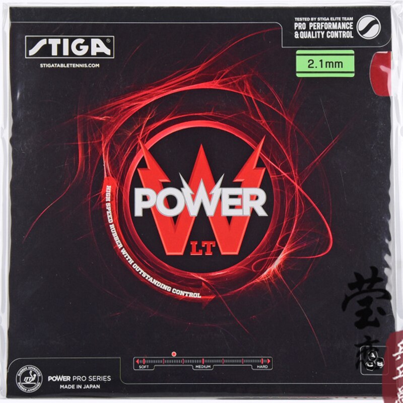 Originele Stiga POWER LT puistjes in tafeltennis rubber met zachte spons voor tafeltennis rackets racket sport pingpong rubbers
