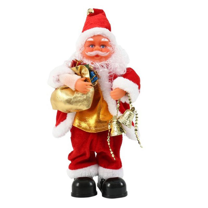 Julepynt julemanden synger dansende elektrisk legetøj børn dage år jul til børn: 02