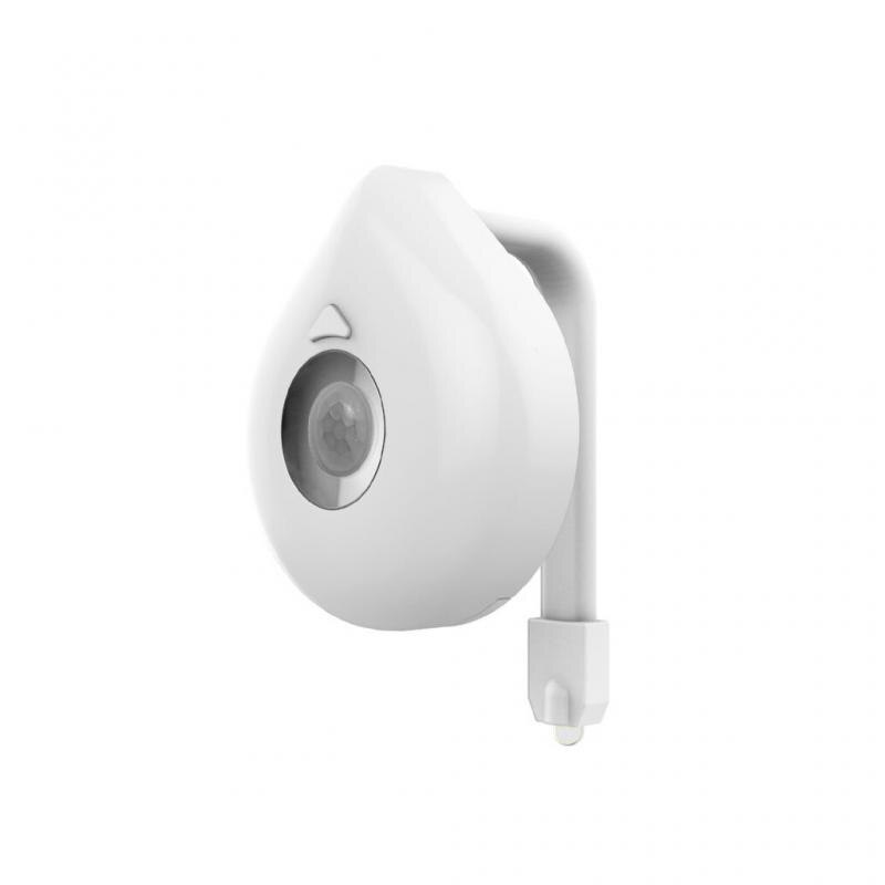 Wc Nachtlampje Motion Sensor Wc Led Nachtlampje Waterdichte 8 Kleuren Backlight Toiletpot Lamp Wc Licht: Default Title