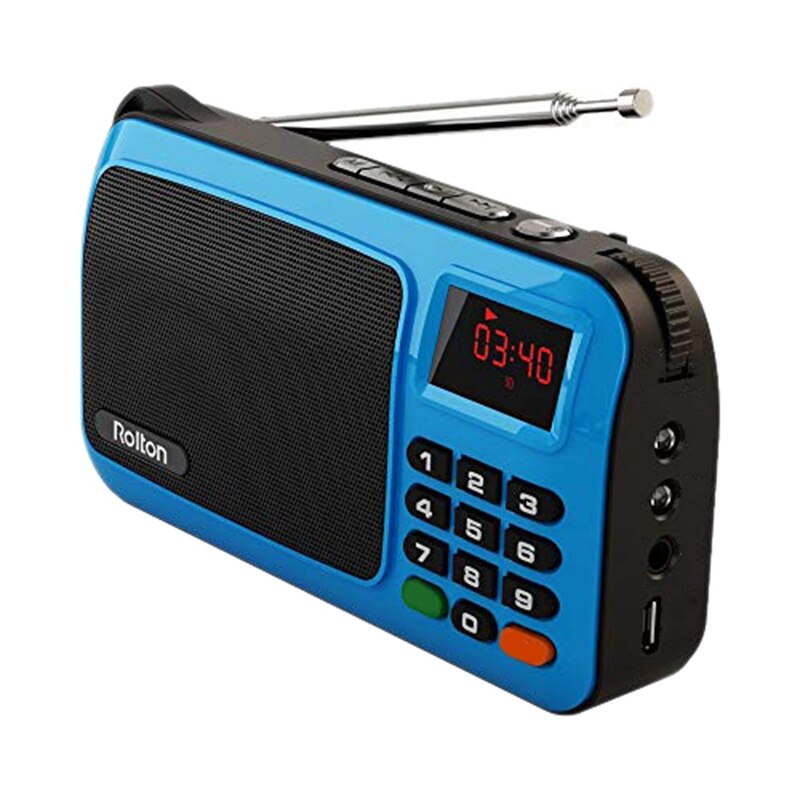 Rolton W405 Draagbare Mini Fm Radio Speaker Music ... – Grandado