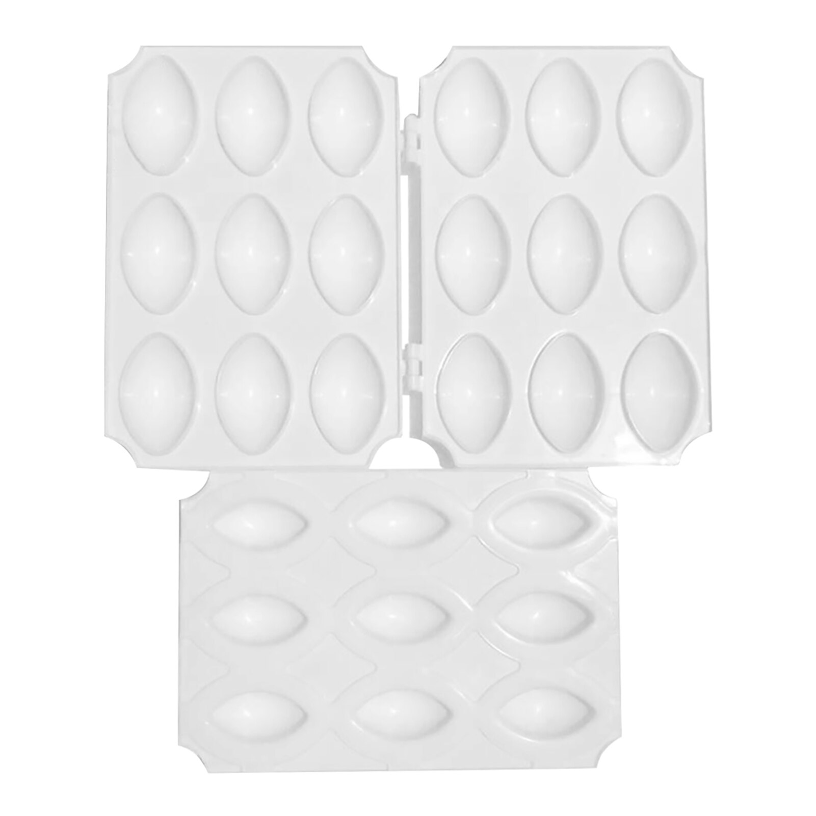 Moule à boulettes de viande 3 grilles, 4 grilles, 9 grilles, presse efficace, maison, tarte à Dessert, bricolage manuel, remplissage, outil de cuisine, facile à nettoyer