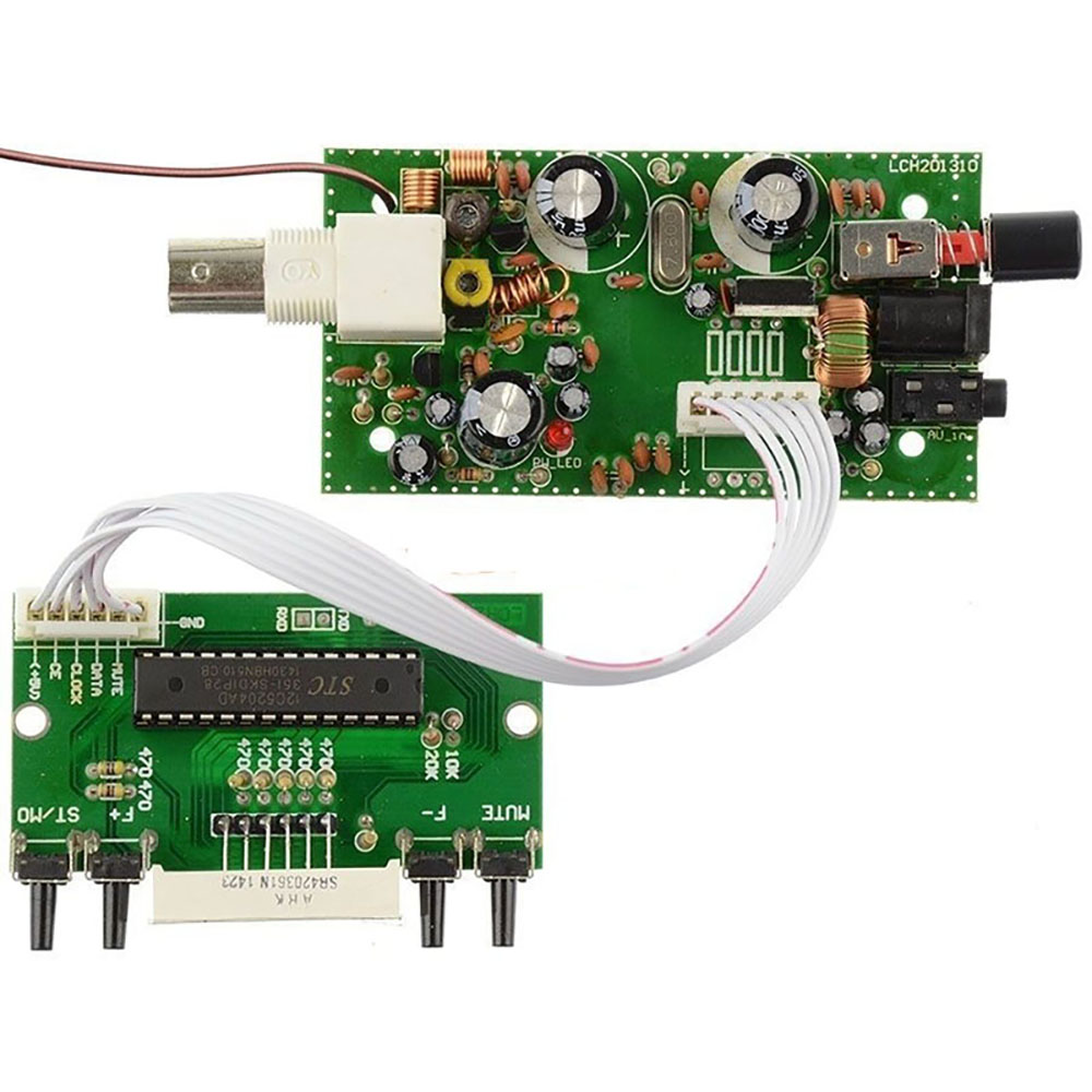 DC 12 V 5 V Digitale LED display FM stereo zender FM zender PLL 88-108 MHz VOOR HAM Radio uitzending Station Ontvanger