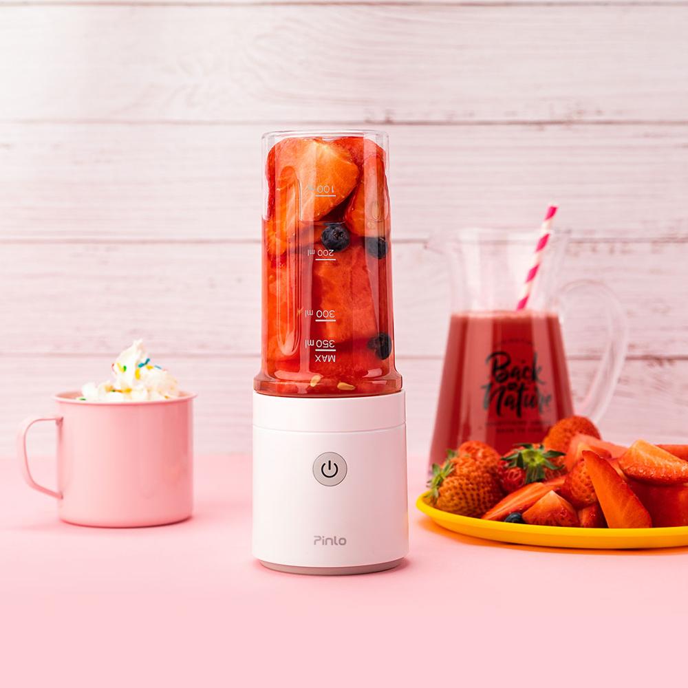 XIAOMI-licuadora eléctrica MIJIA Pinlo, exprimidor de cocina, procesador de comidas portátil, carga con exprimidor rápido, corte de potencia