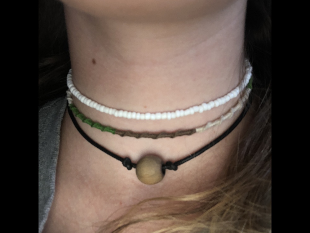 Wit Kralen Choker Glas Kettingen Trendy Vrouwen Bohemian Sieraden Cadeaus voor Moeder Vriendin