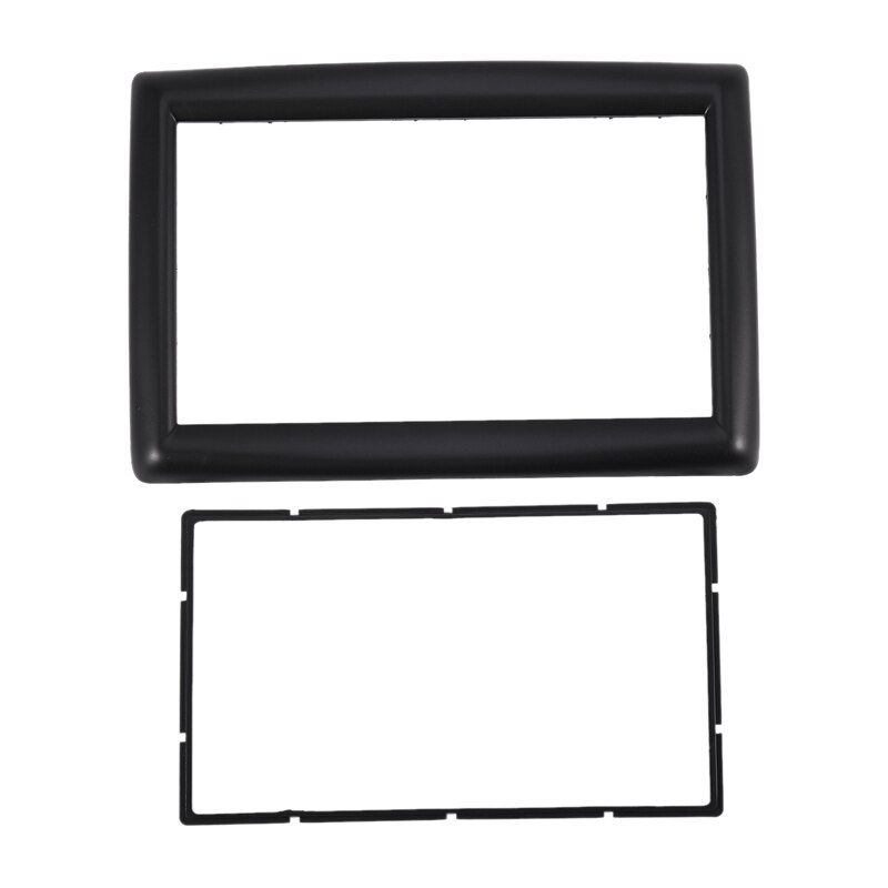 Car Dash DVD Radio Stereo Fascia Panel Frame Fitting Kit 2 Din Fascia for RENAULT Megane II 2003 Stereo